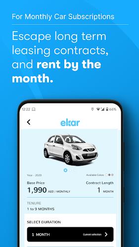 ekar - Rent a car Capture d'écran 4