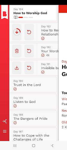 Bible in One Year स्क्रीनशॉट 4