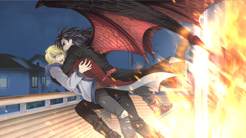 Vampire Slave: A Yaoi Visual Novel Capture d'écran 4