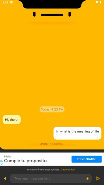 AI Chat: Apo Assistant Chatbot Screenshot 2