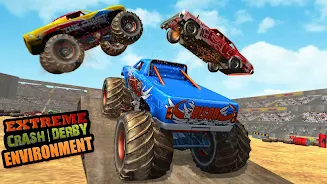 Monster Truck Derby Crash Game スクリーンショット 2