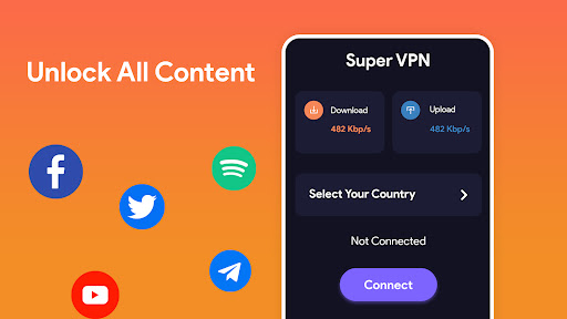 Fast VPN - Secure VPN Proxy スクリーンショット 1