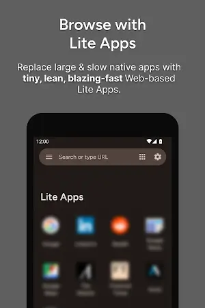 Hermit — Lite Apps Browser スクリーンショット 1