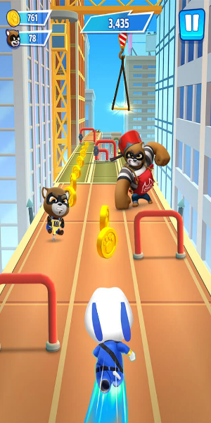 Talking Tom Hero Dash MOD Captura de tela 2