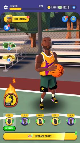 Idle Basketball Legends Tycoon स्क्रीनशॉट 1