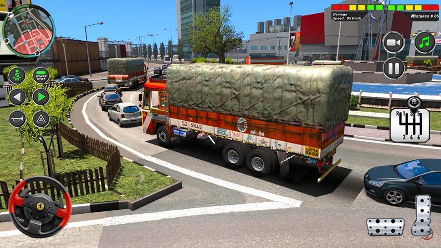 Indian Heavy Truck Delivery 3D Скриншот 4