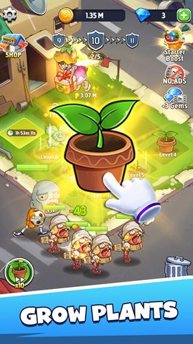 Merge Plants – Monster Defense Screenshot 1