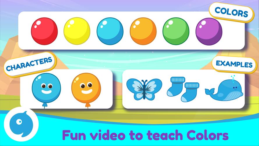 Colors & shapes learning Games 스크린샷 4