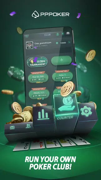 PPPoker-USA-Holdem,Omaha स्क्रीनशॉट 3
