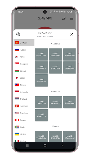 GoFly VPN,V2ray,Trojan,sock5 スクリーンショット 2