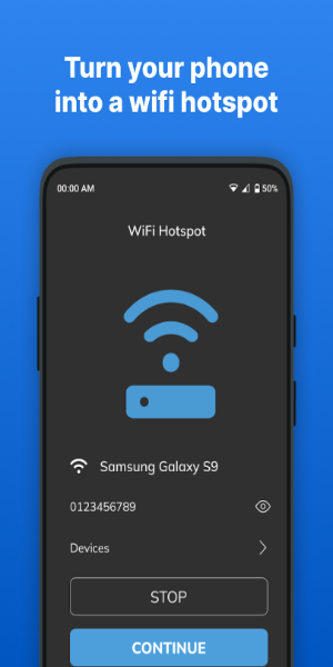 Punto de acceso Wifi portátil Captura de pantalla 1
