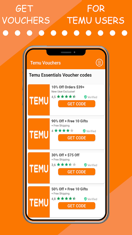 Temu Vouchers應用截圖第2張