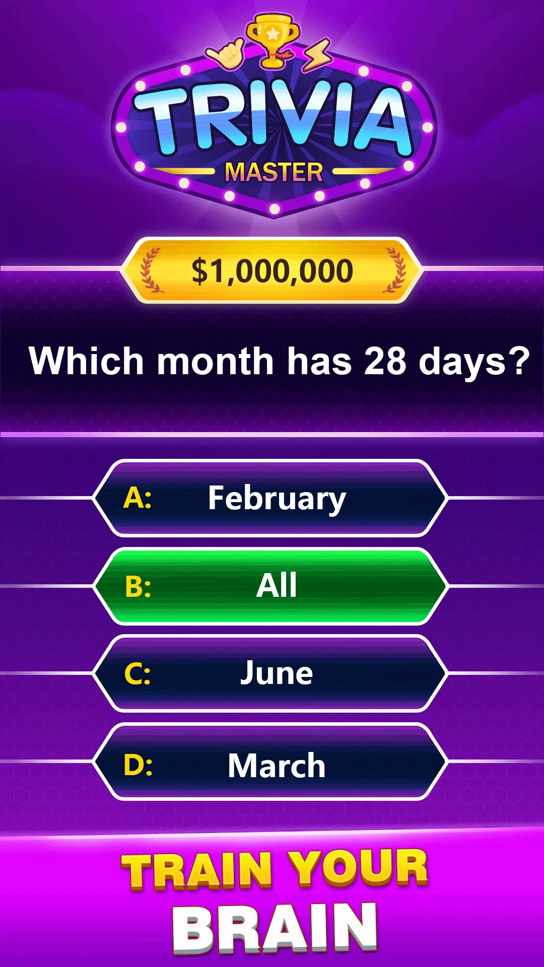 Trivia Master应用截图第1张