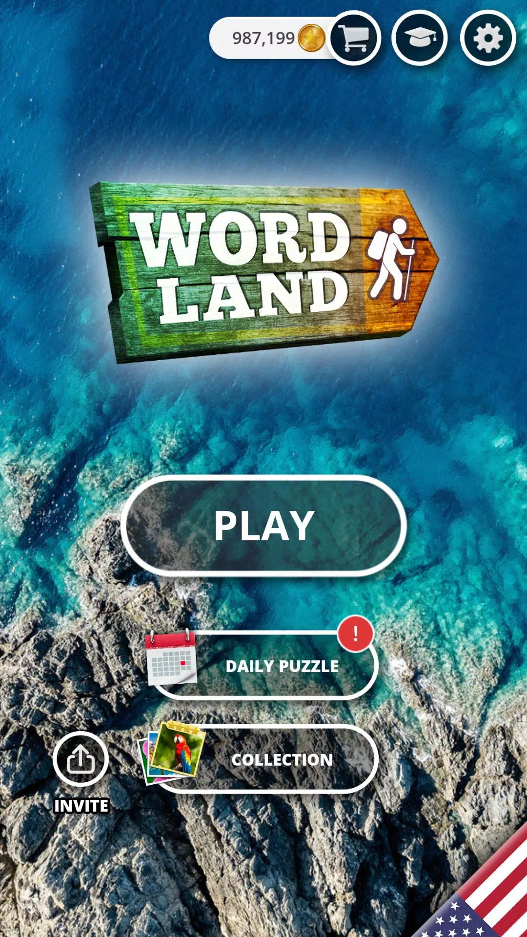 Word Land - Palavras cruzadas Captura de tela 1