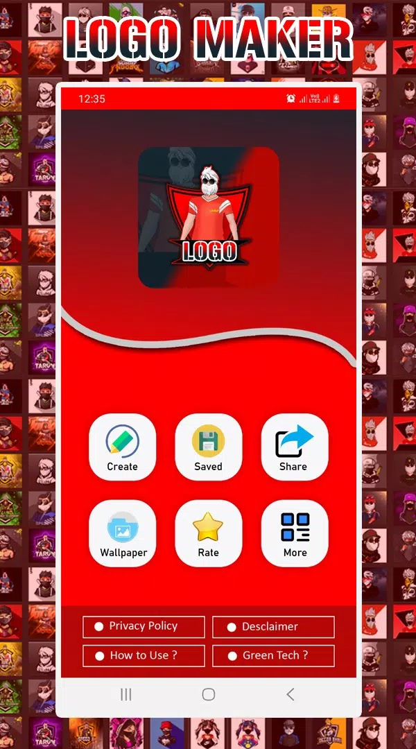 FF Logo Maker Captura de pantalla 1
