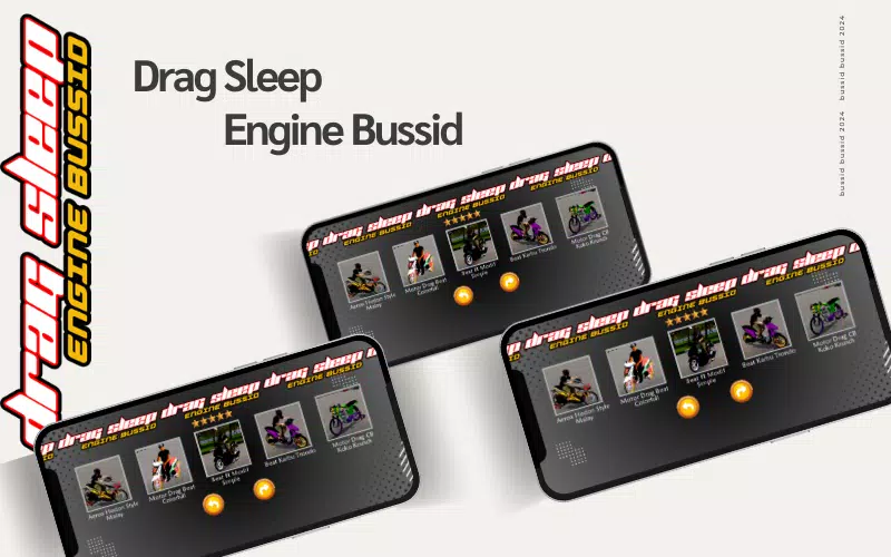 Mod Drag Sleep Engine Bussid スクリーンショット 3