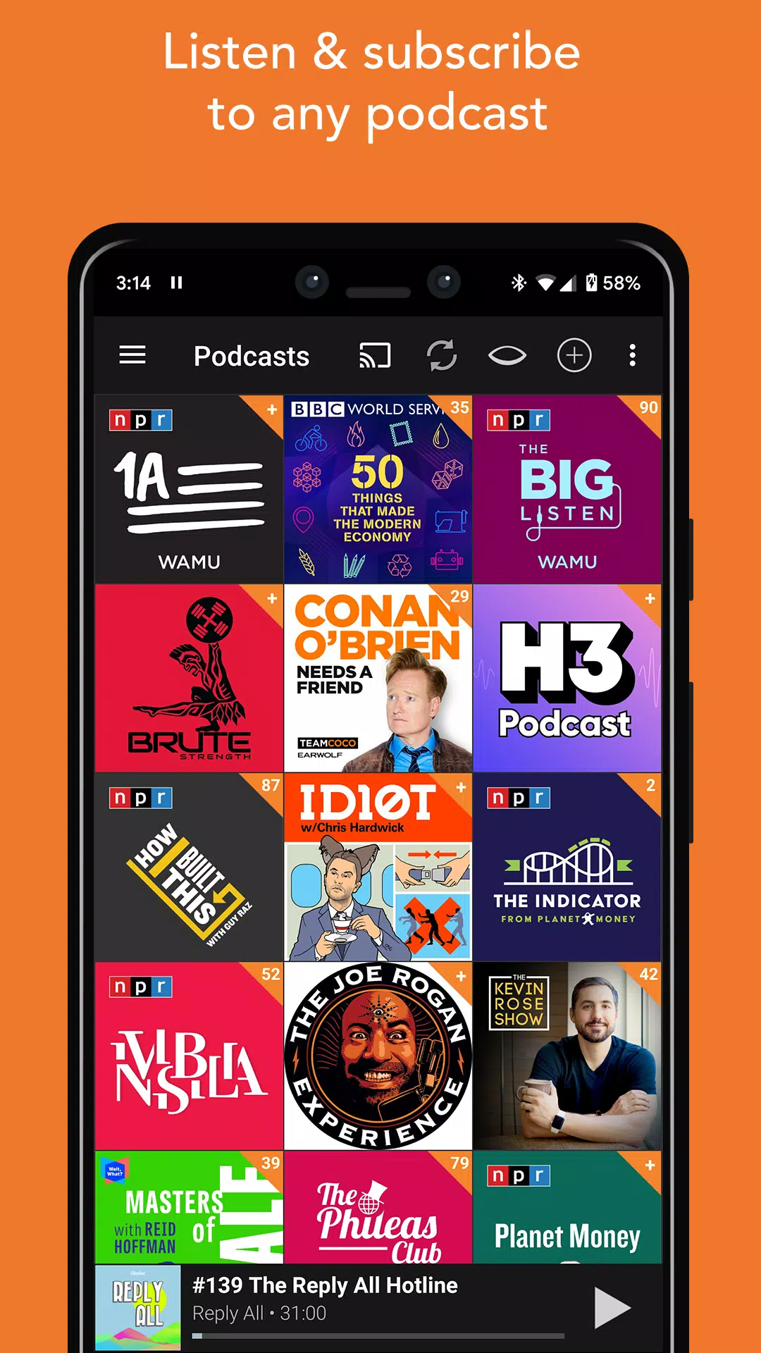 播客发烧友 - Podcast & Radio Addict应用截图第3张