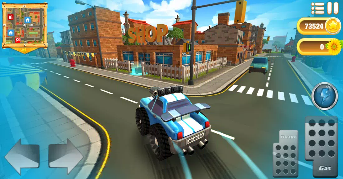 Cartoon Hot Racer 3D スクリーンショット 1