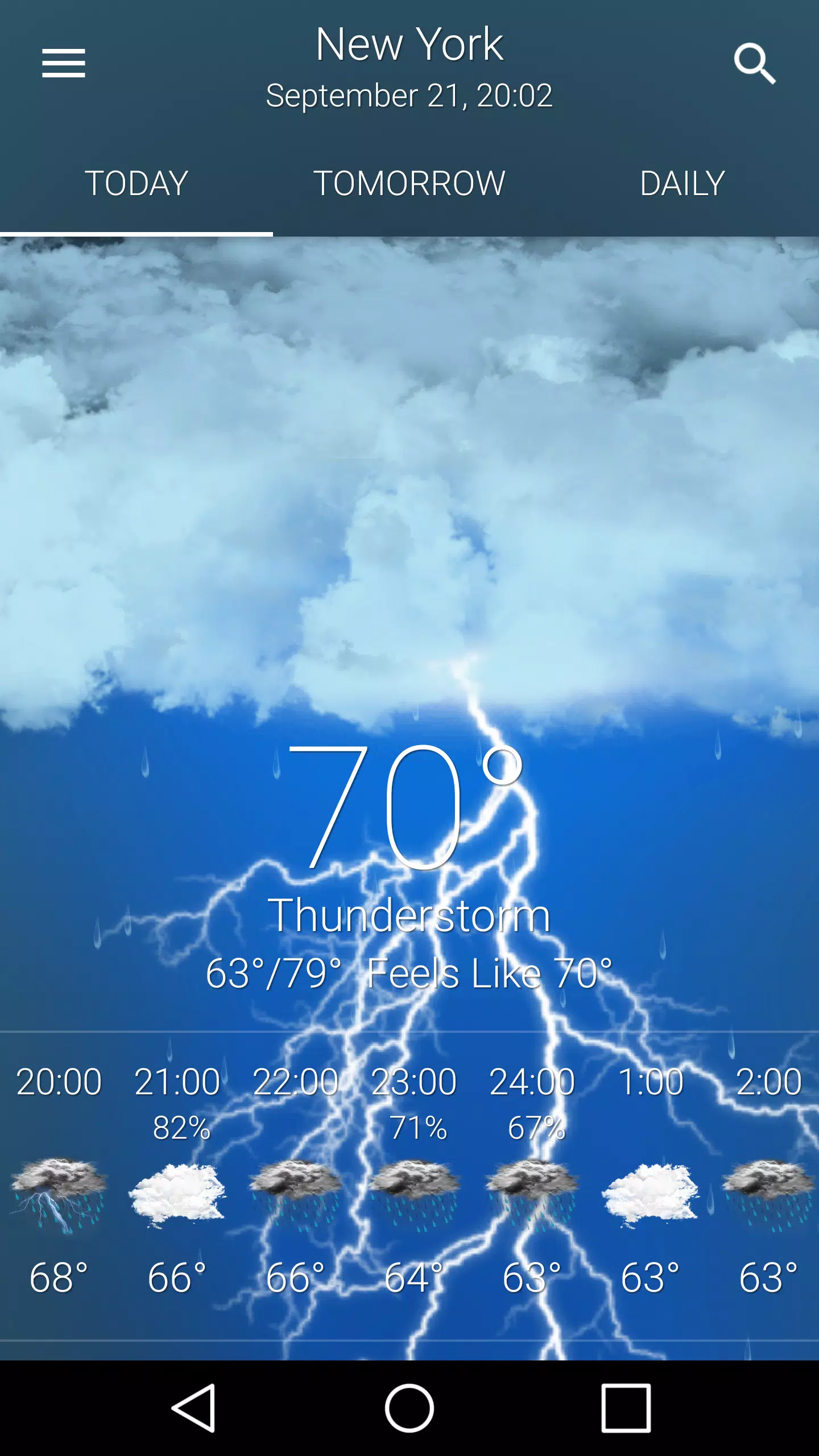 Weather: Clear Skies應用截圖第3張