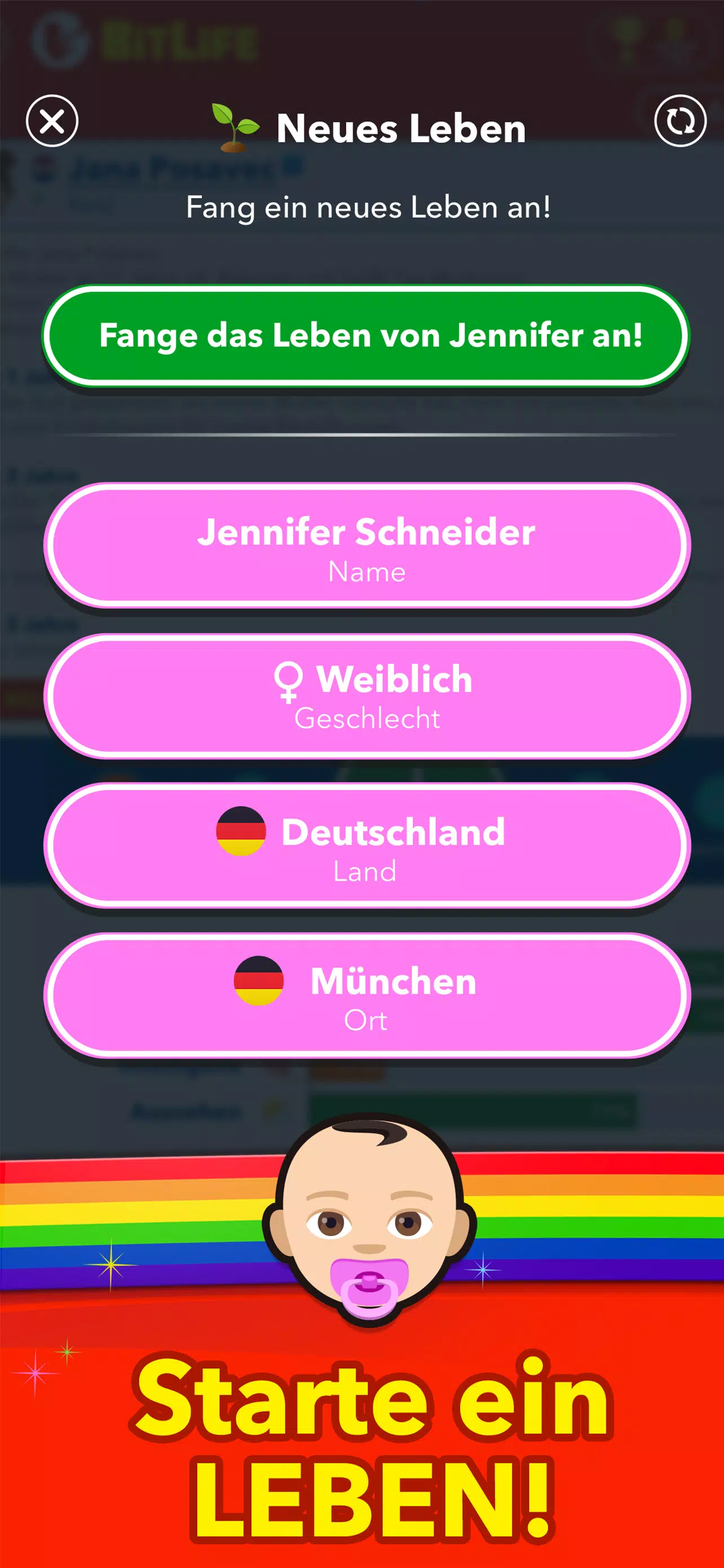 BitLife DE - Lebenssimulation 스크린샷 1