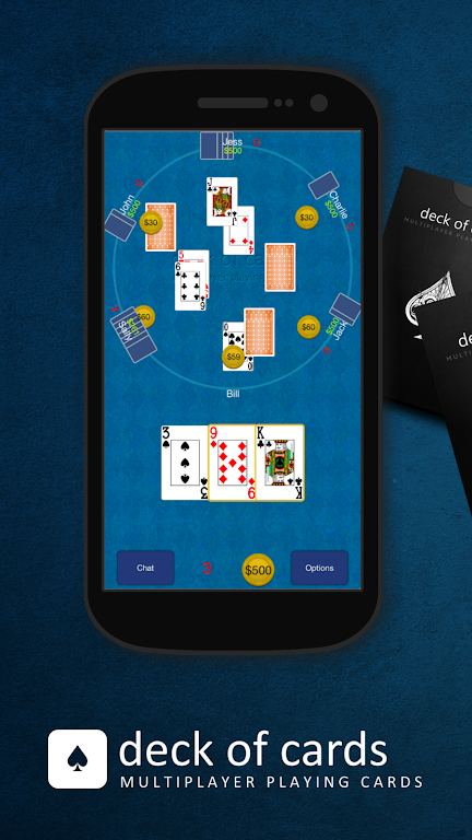 Multiplayer Deck Of Cards Screenshot 1