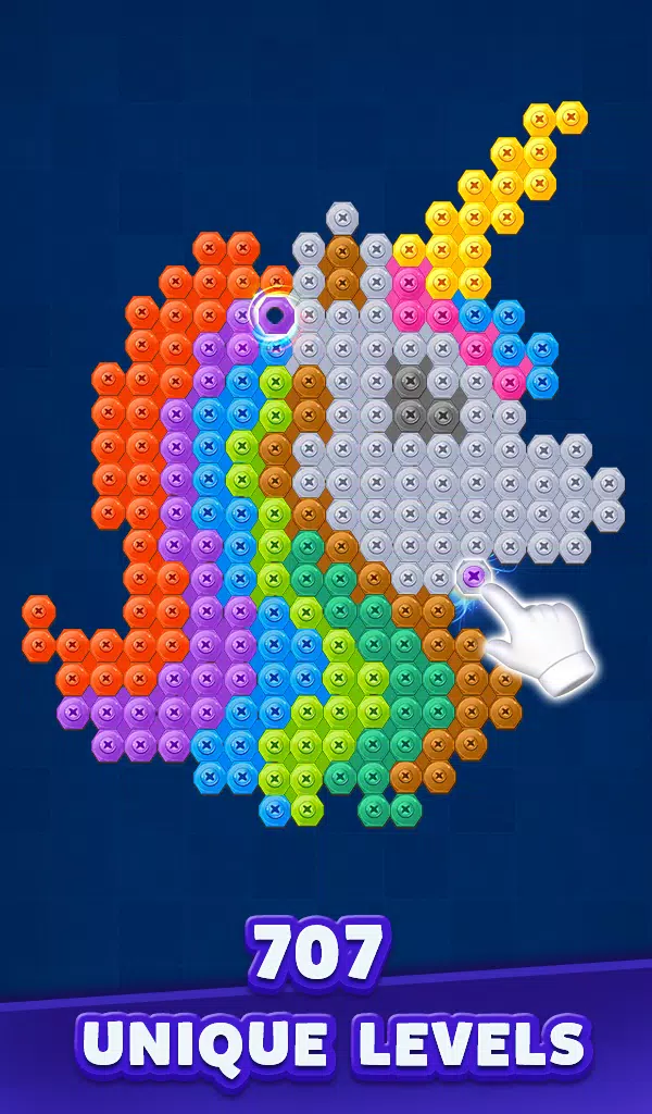 Nuts & Bolts 3D: Screw Puzzle应用截图第2张