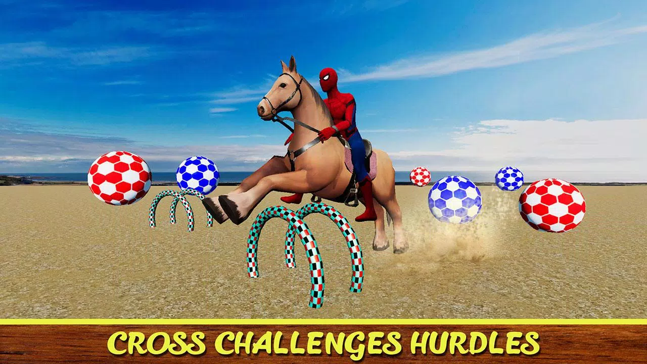 Diligent SuperHeroes Horse Riding 3d應用截圖第2張