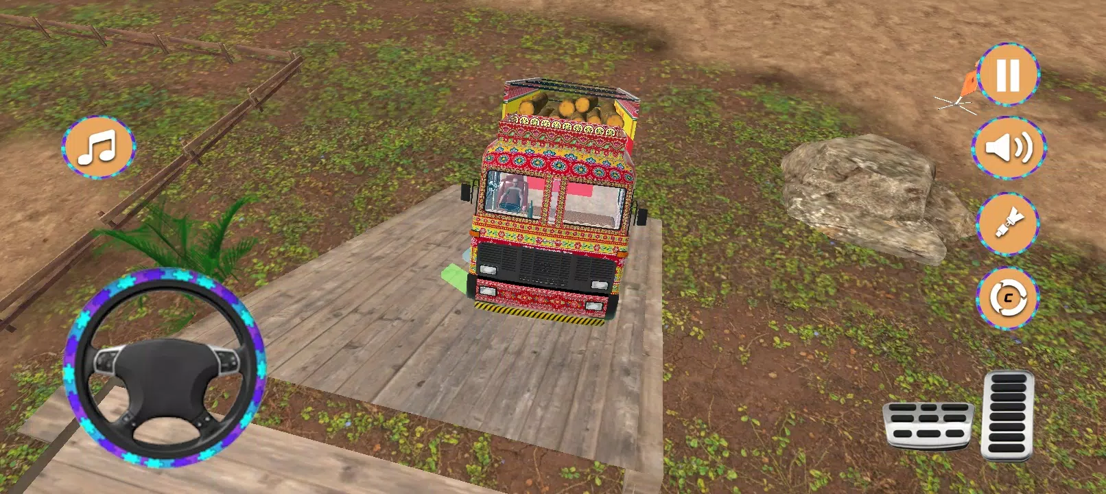 Hill Truck Simulator Games 3d Captura de tela 3