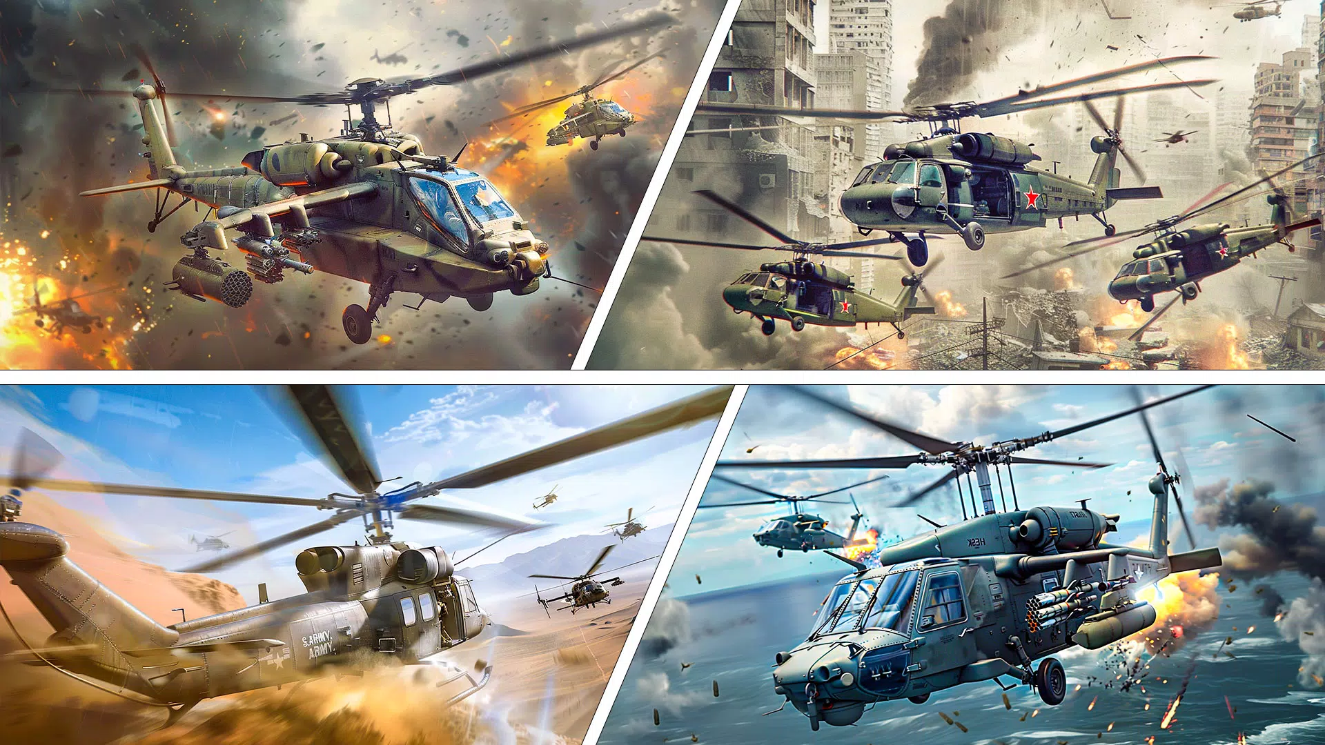Gunship Battle Air Force War Captura de tela 3
