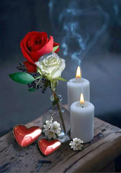 romantic wallpaper Captura de pantalla 1