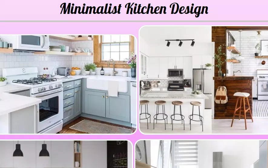 Minimalist Kitchen Design 스크린샷 4