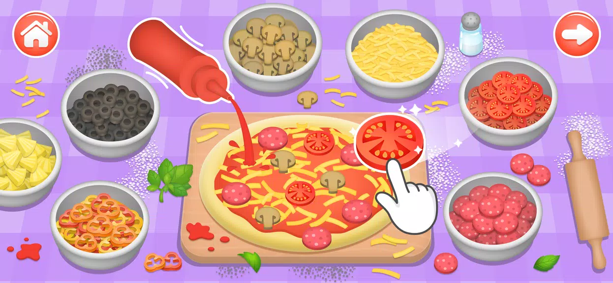 Kids Cooking Games 2+ Year Old Capture d’écran 1