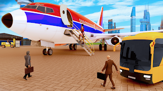 Airplane Game Flight Simulator スクリーンショット 1