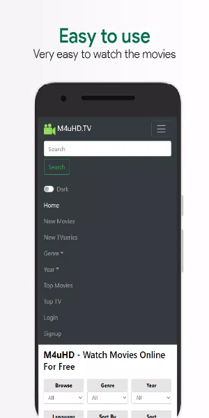 M4uHD App Screenshots