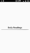 Daily Readings Capture d'écran 1