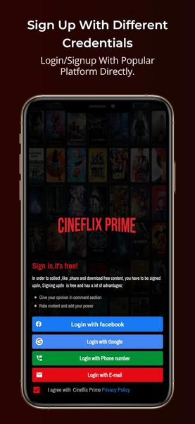 Cineflix Prime: Movies & Shows Screenshot 2