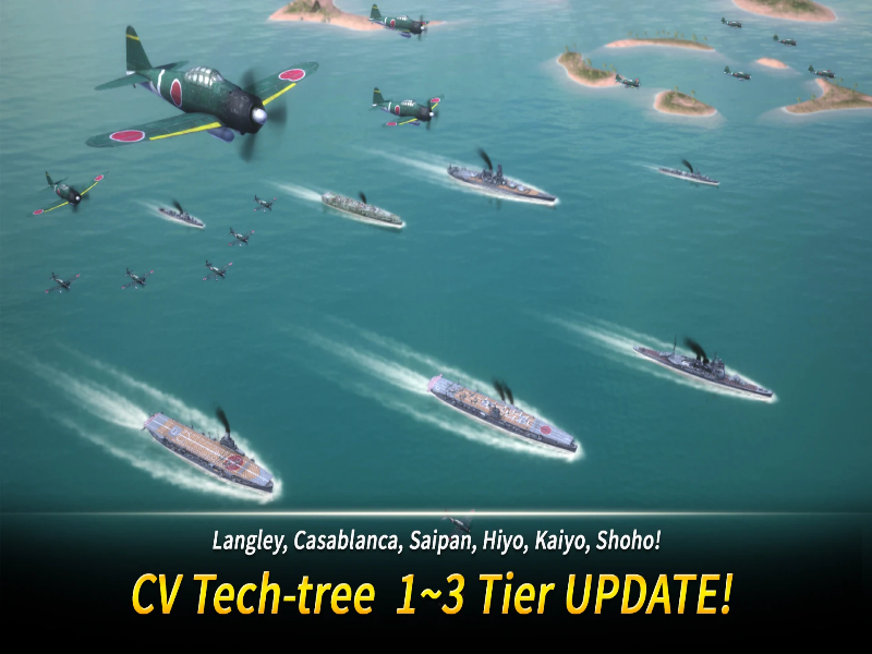 Warship Fleet Command: WW2 Mod APK Screenshot 2