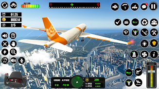 Aeroplane Simulator:Plane Game स्क्रीनशॉट 1