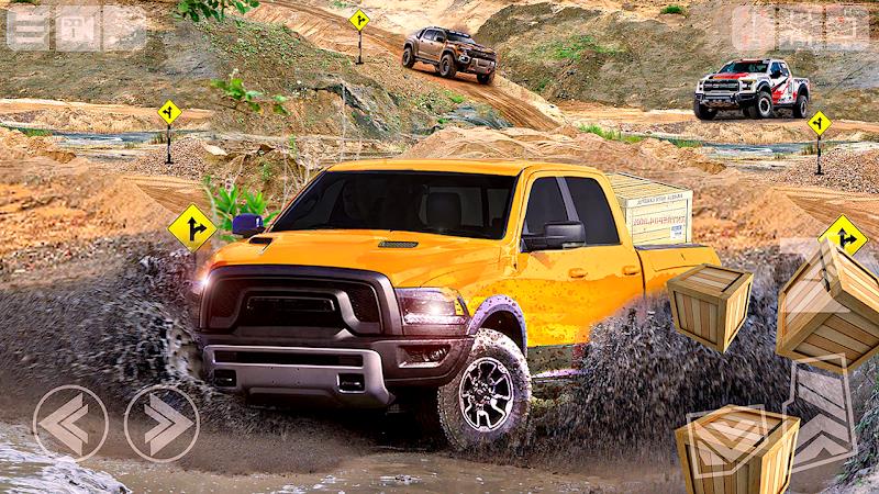 Pickup Truck Simulator Game 3D Captura de tela 4