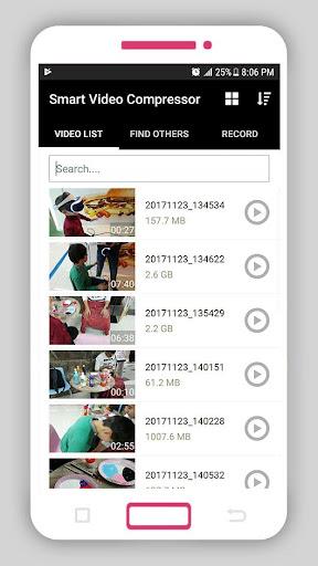 Smart Video Compressor resizer (MOD) स्क्रीनशॉट 1