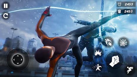 Epic Spider Hero Fighting Game Screenshot 1