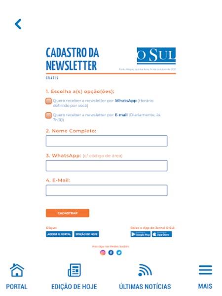 Jornal O Sul應用截圖第2張