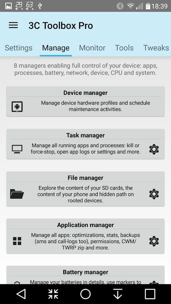 3C All-in-One Toolbox Captura de pantalla 1