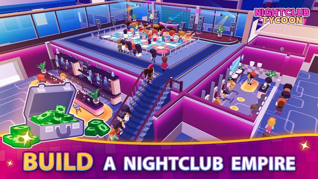 Nightclub Tycoon: Idle Manager Mod Captura de pantalla 1