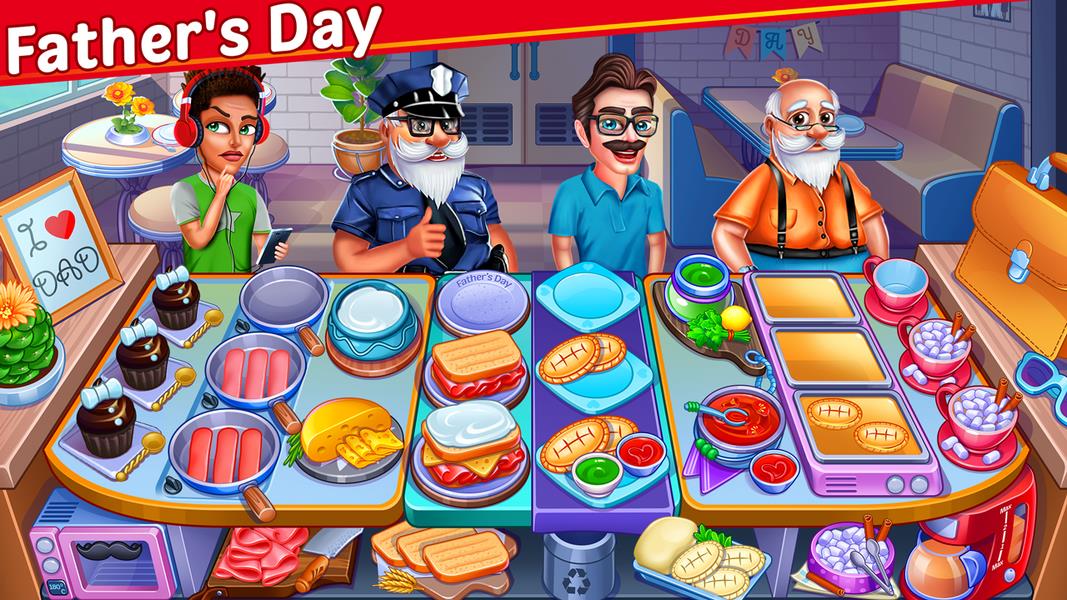 Christmas Food Shop - Cooking Restaurant Chef Game Screenshot 3