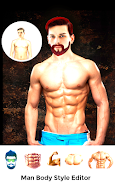 Men Body Styles SixPack tattoo Captura de pantalla 1