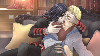 Vampire Slave: A Yaoi Visual Novel Capture d'écran 2