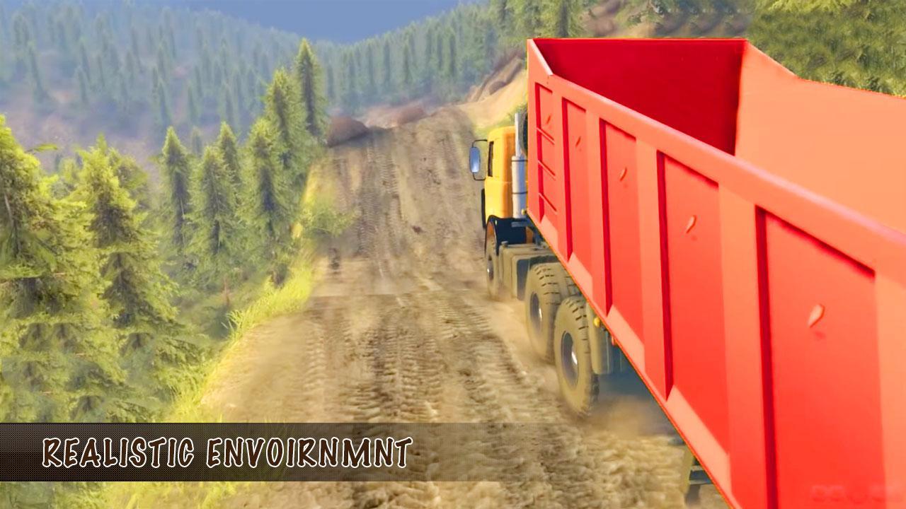 Cargo Truck Driving Games Capture d'écran 3