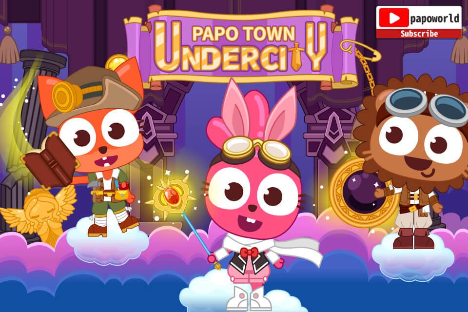 Papo Town: Underground City应用截图第2张