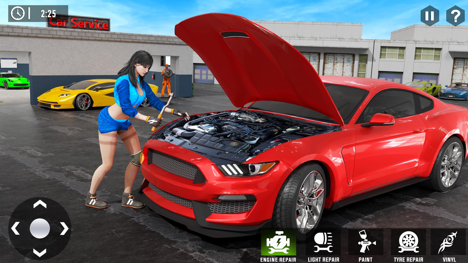 Car Mechanic Game: Garage Game 스크린샷 1